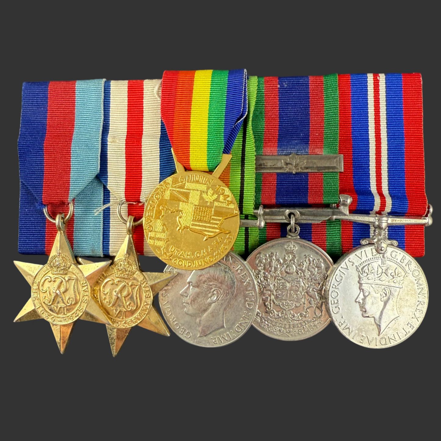 Canadian WWII - Canadian Medal Group - D-Day Medal