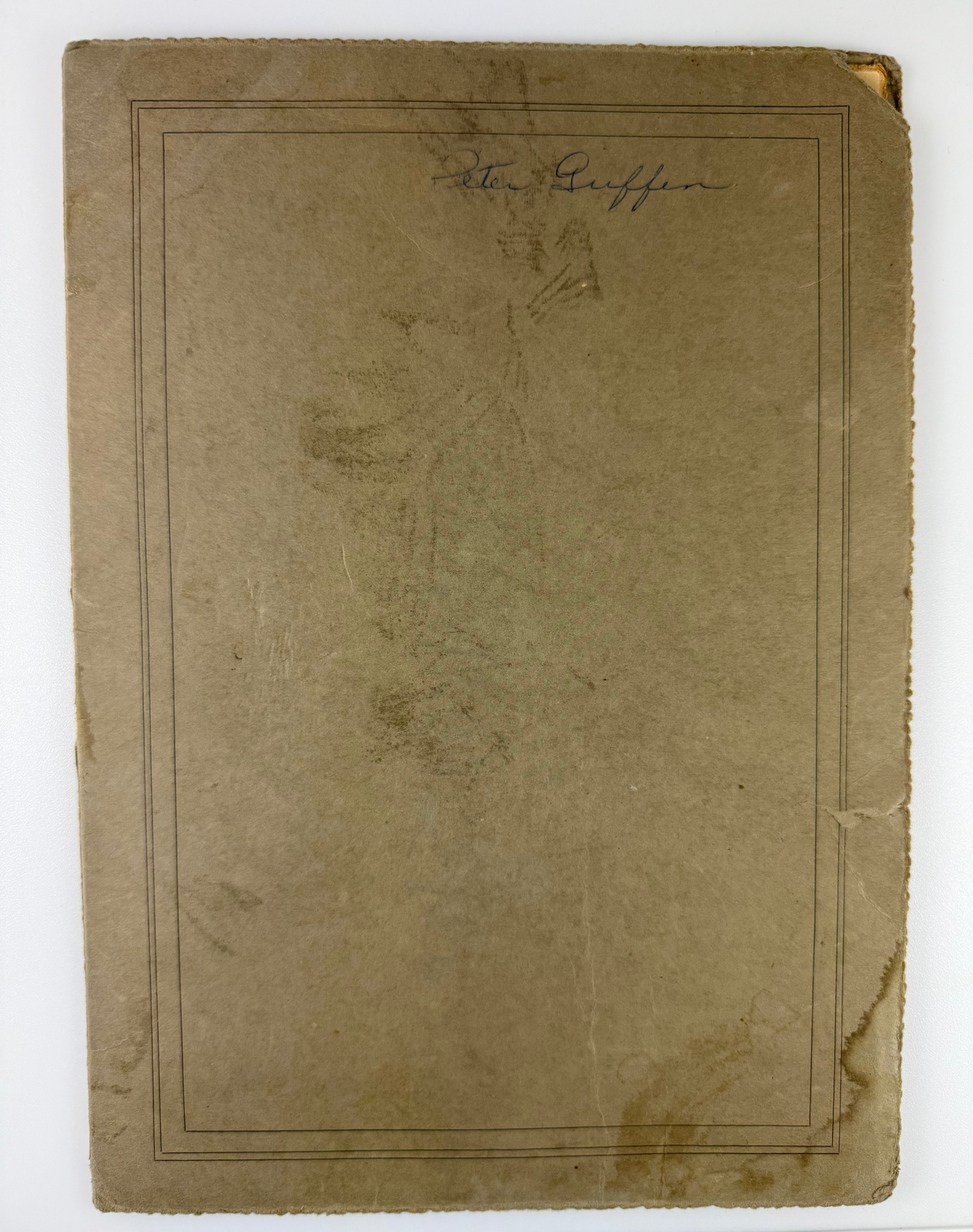 Canadian - WWI - CEF Portrait Photo - 26th Battalion (New Brunswick) - Griffin