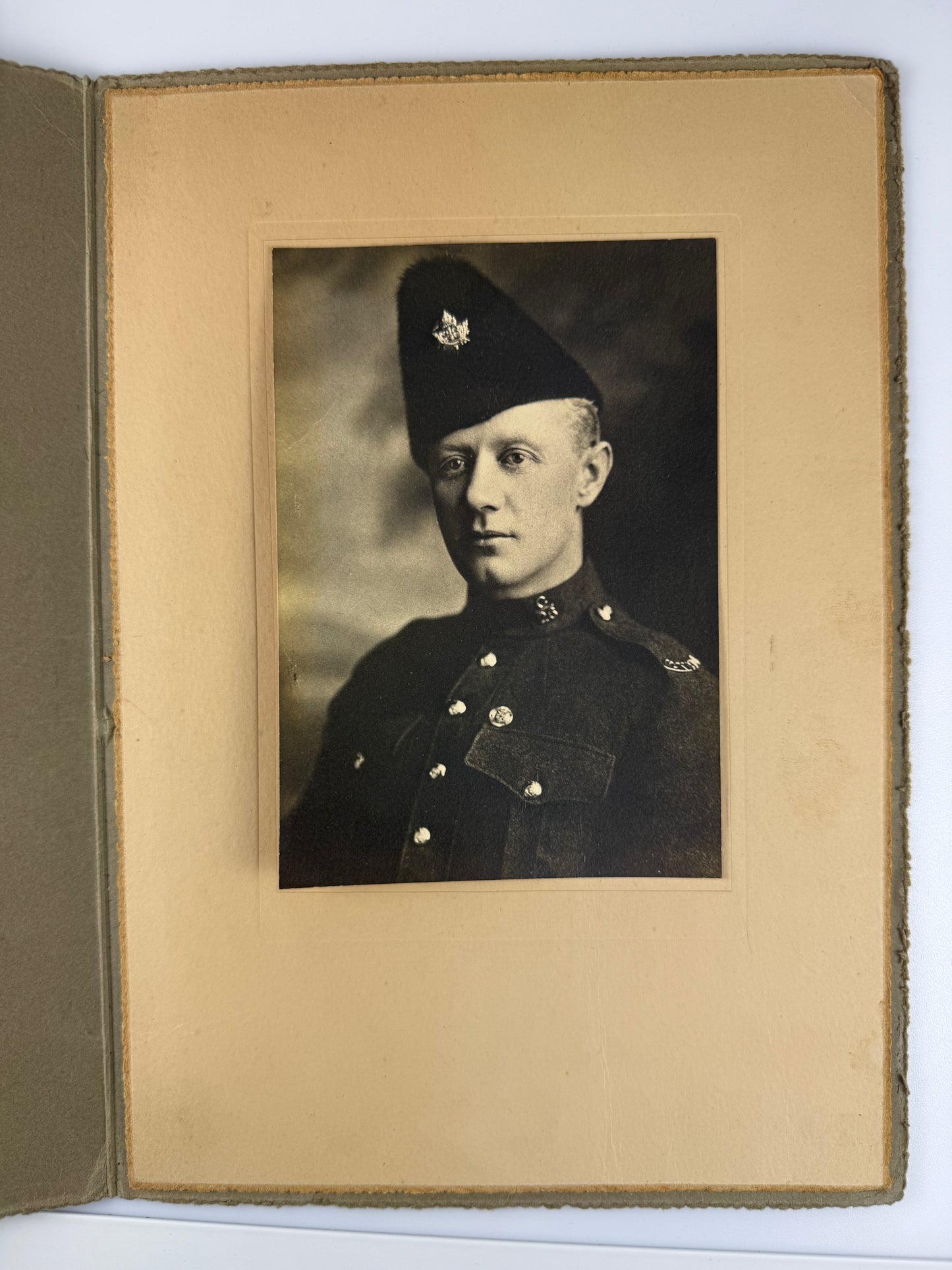 Canadian - WWI - CEF Portrait Photo - 26th Battalion (New Brunswick) - Griffin