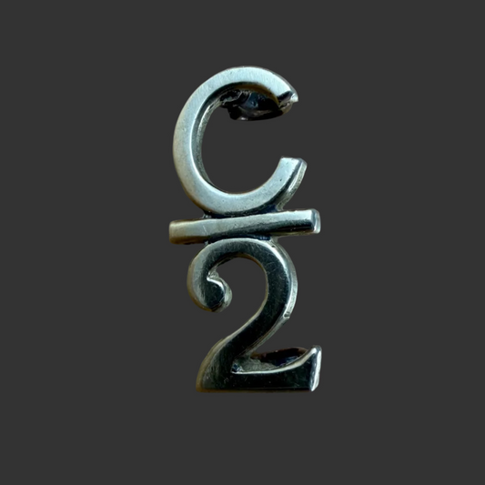 Canadian - WWI - CEF Collar Badge - 2nd Canadian Infantry Battalion (Eastern Ontario)
