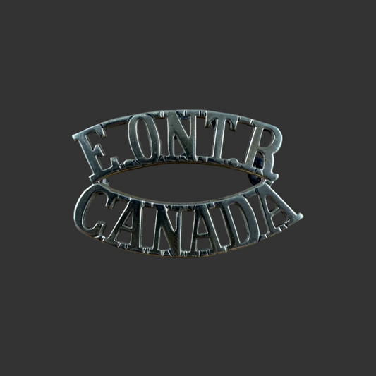 Canadian - WWI - CEF Shoulder Title - 2nd Canadian Infantry Battalion (Eastern Ontario)