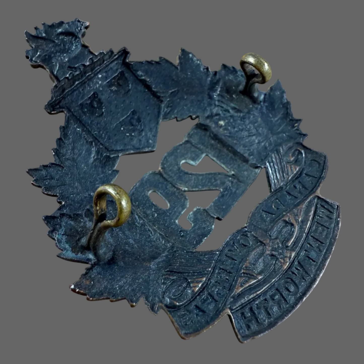 Canadian - WWI - CEF Cap Badge - 129th Canadian Infantry Battalion (Wentworth)