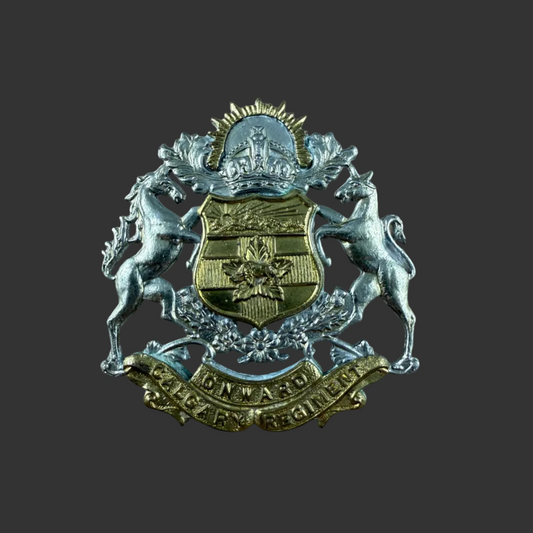Canadian - Post-WWI - Calgary Tank Regiment Cap Badge