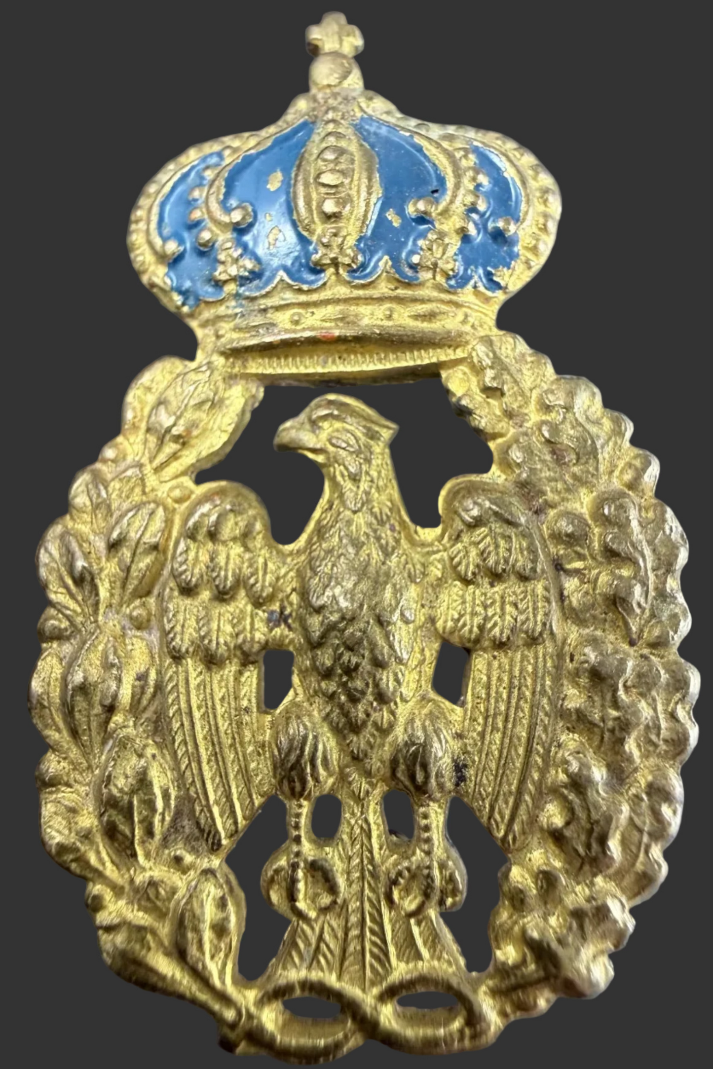 Italy - WWII - Air Force Cap Badge