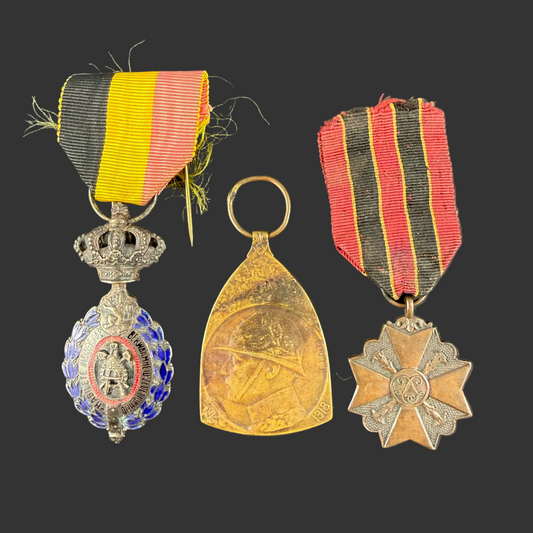 Belgium - Three Belgian Medals WWI and Later