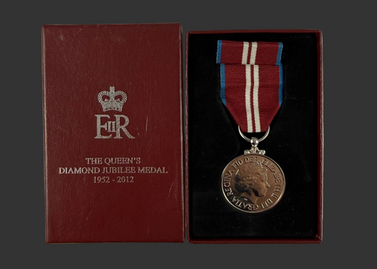 British - Post-WWII - Queen's Diamond Jubilee Medal 1952-2012 Cased