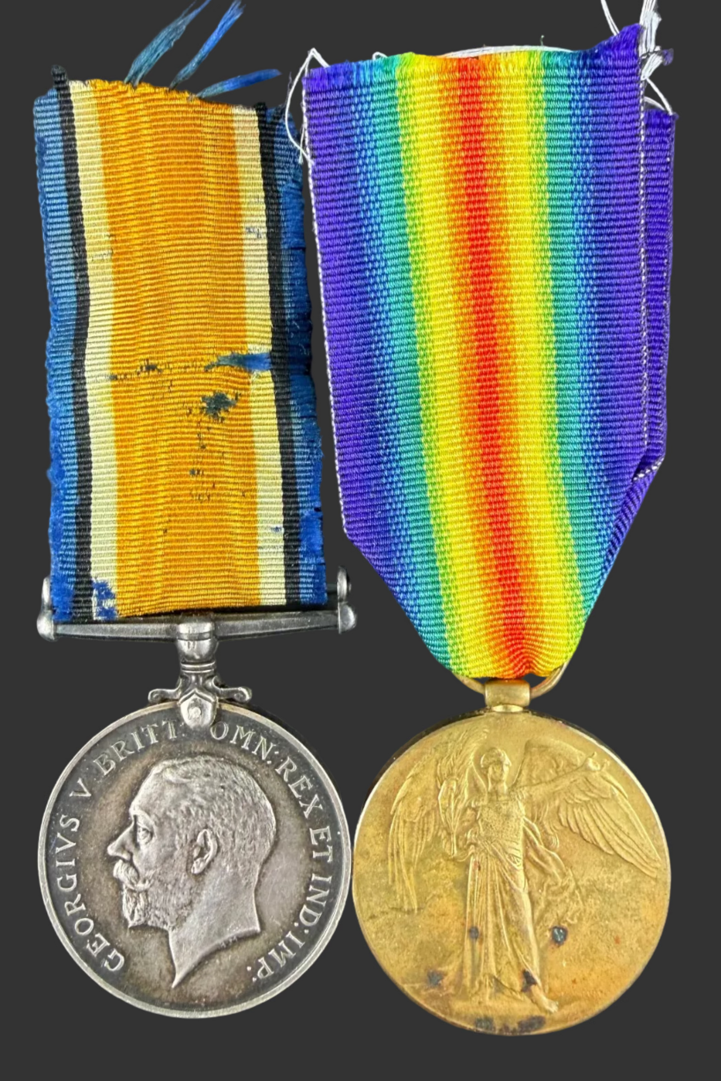 Canadian - WWI - Medal Pair to 85th Canadian Infantry Battalion - Cobb