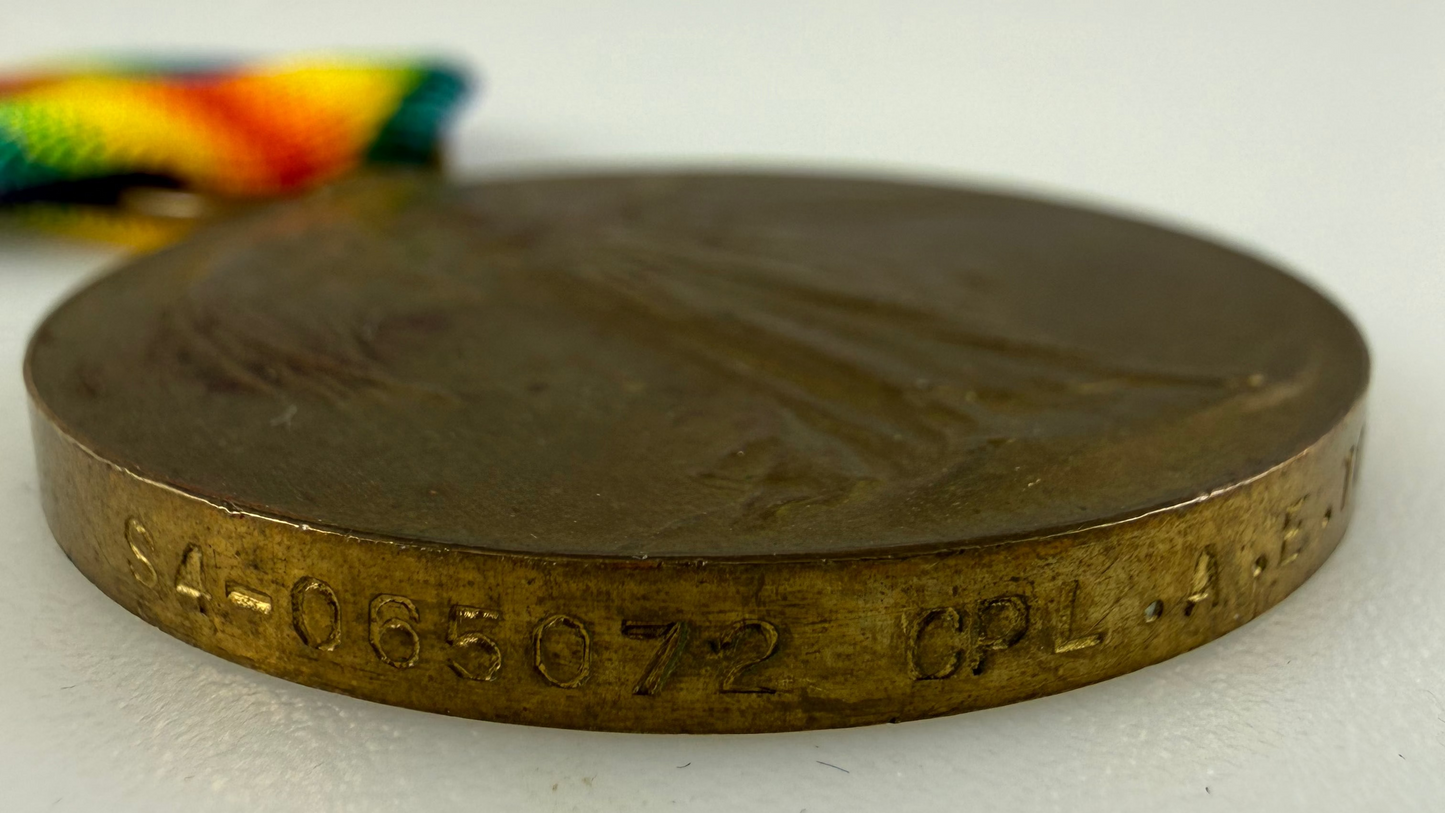 British - WWI - Victory Medal - Army Service Corps - Townrow