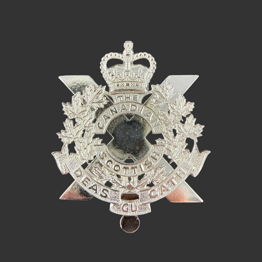 Canadian - Post-WWII - Canadian Scottish Regiment Glengarry Badge