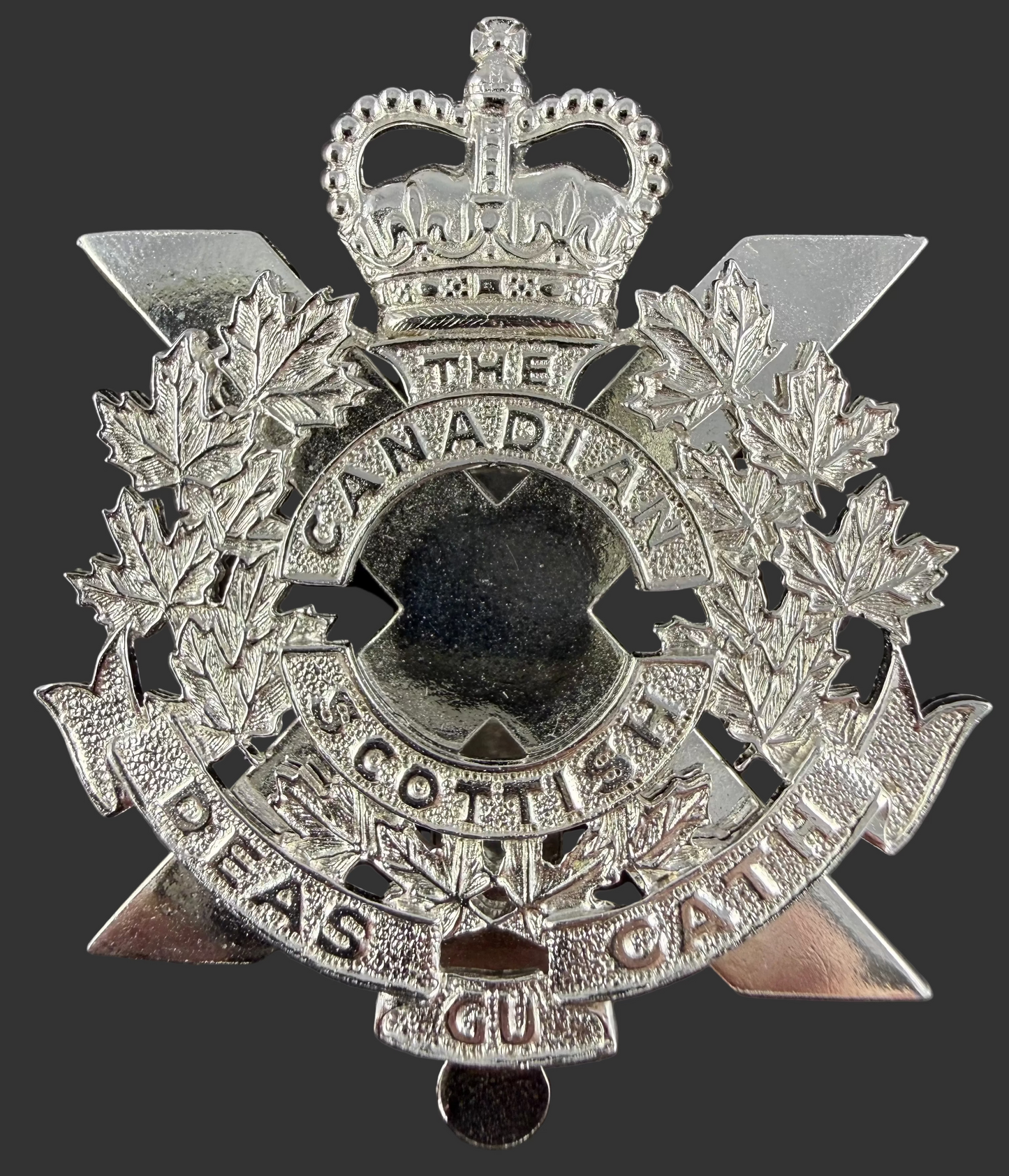 Canadian - Post-WWII - Canadian Scottish Regiment Glengarry Badge