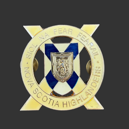Canadian - Post-WWII - Nova Scotia Highlanders Officers Badge