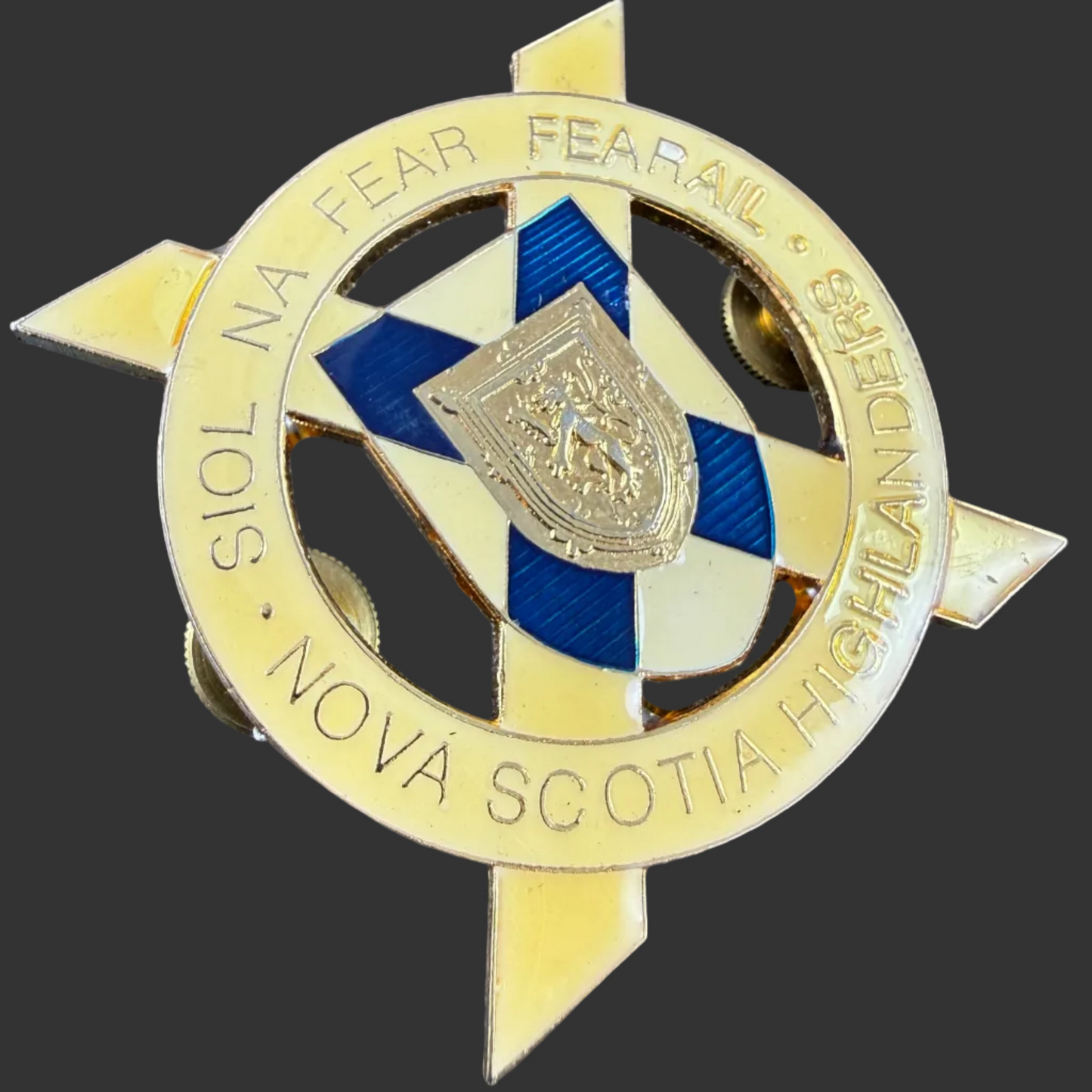 Canadian - Post-WWII - Nova Scotia Highlanders Officers Badge