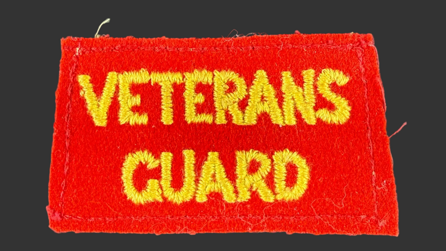 Canadian - WWII - Veterans Guard Slip-On Shoulder Title