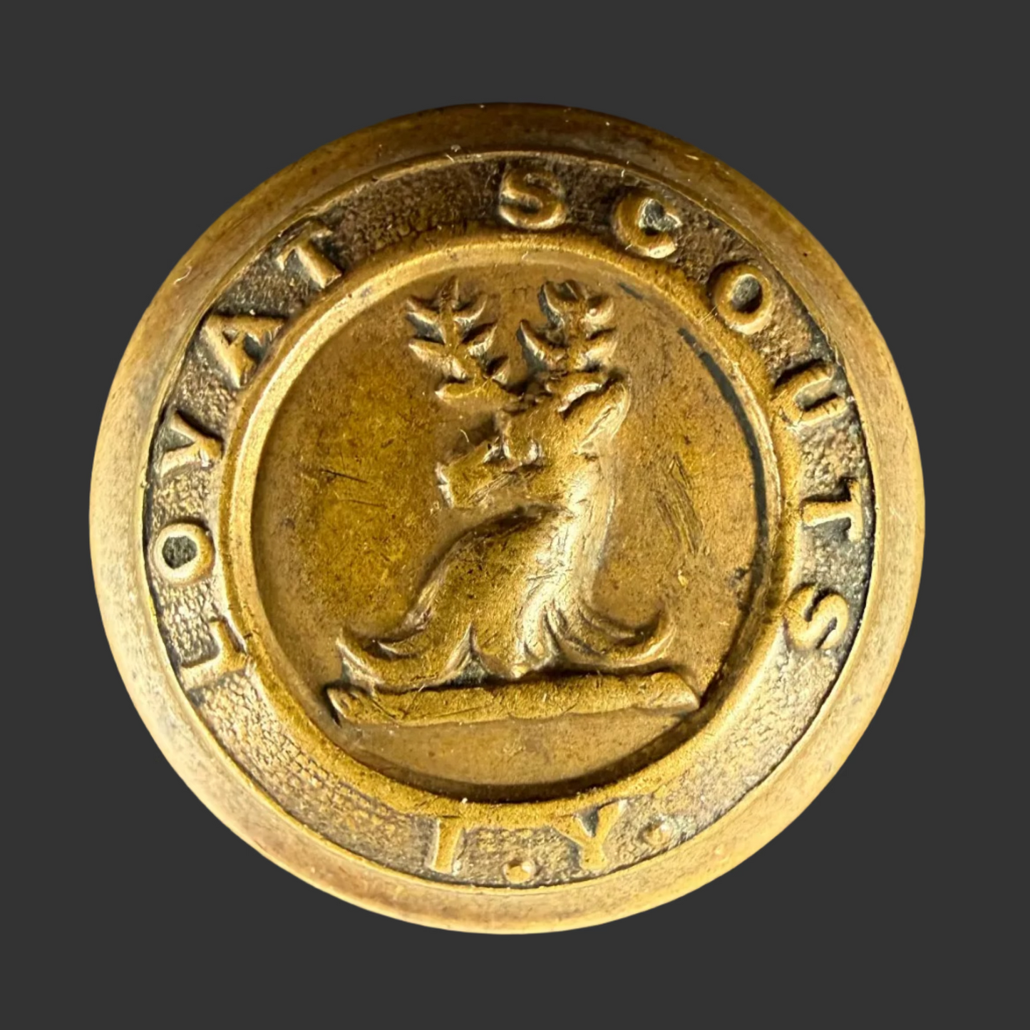 British - Pre-WWI Lovat's Scout's Yeomanry Buttons - Boer War Era