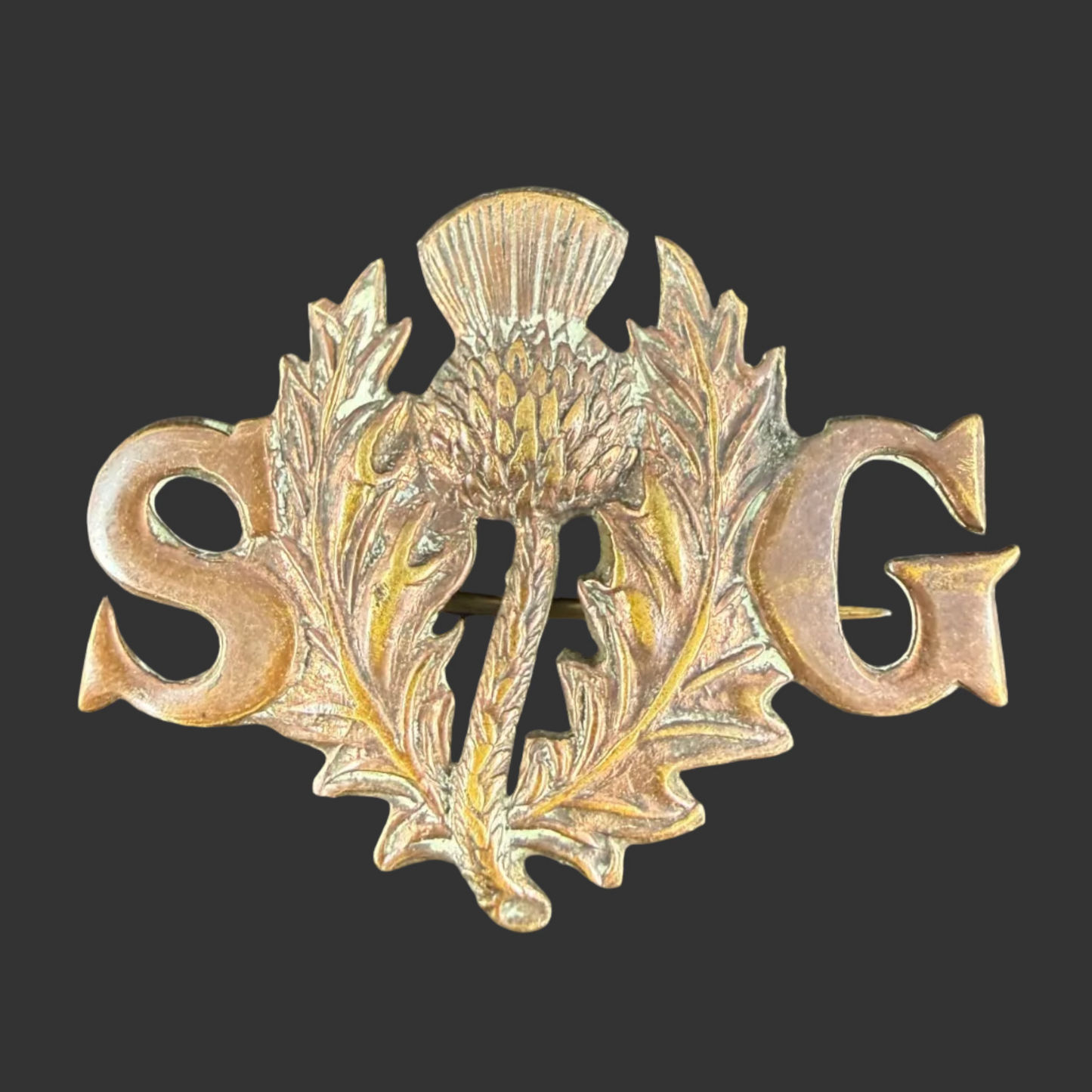 British - WWI-WWII - Scots Guards Sweetheart Pin