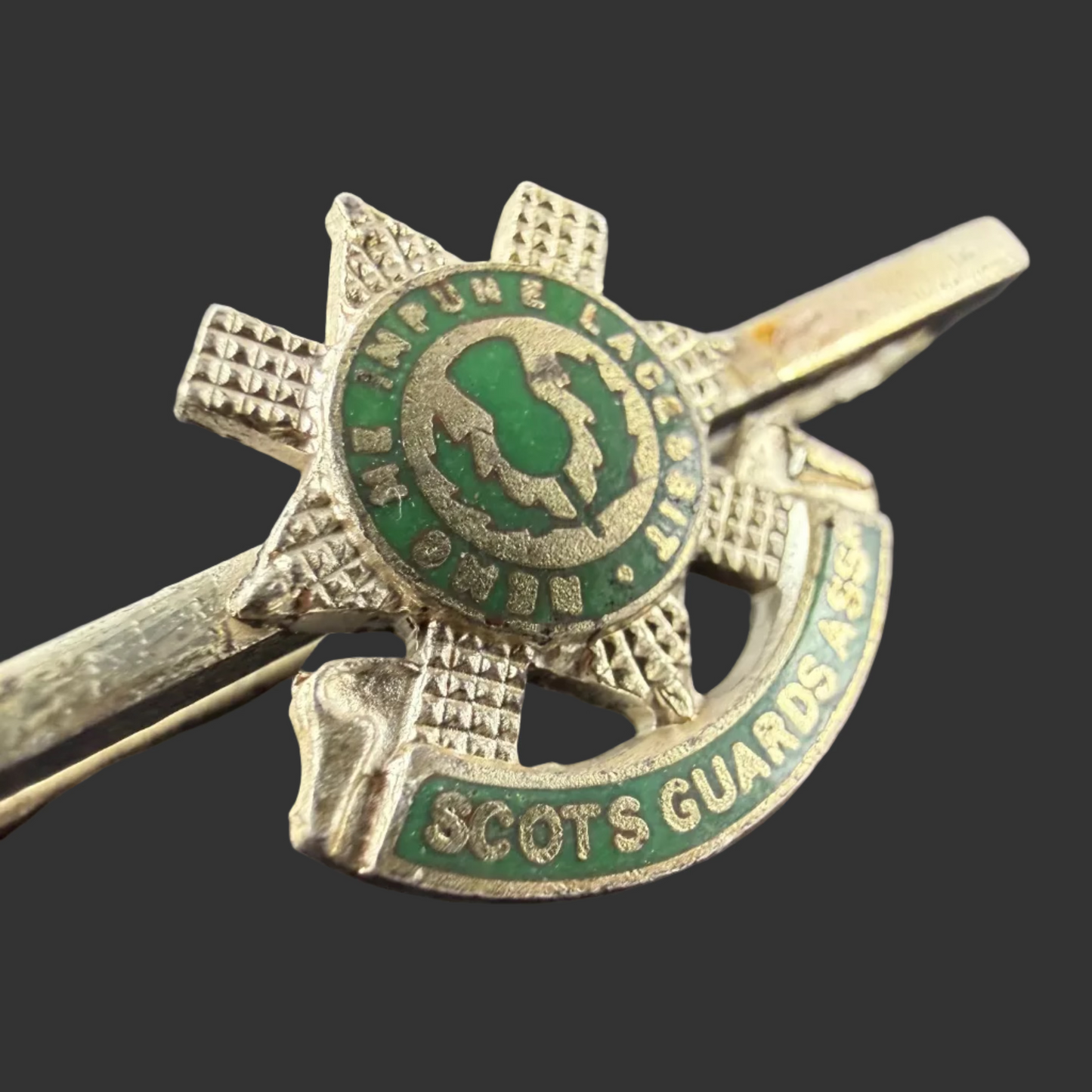 British - WWI-WWII - Scots Guards Association Badge / Tie Pin