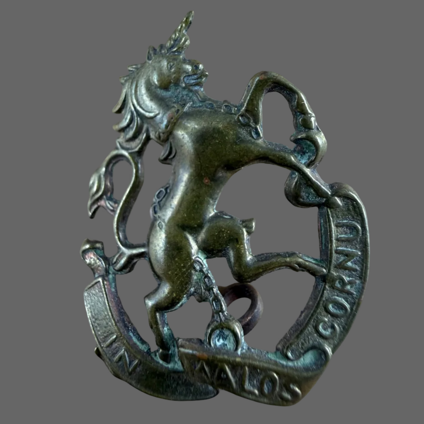 Canadian - Pre-WWI - 9th Mississauga Horse Collar Badge