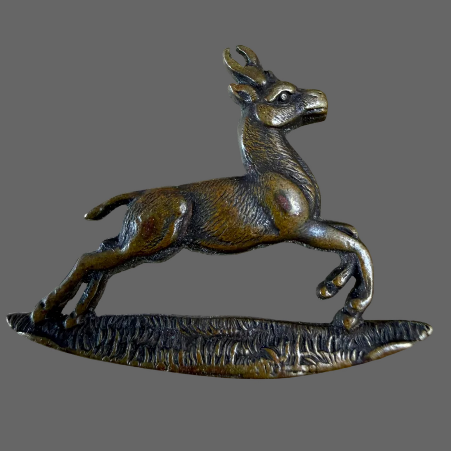 Canadian - WWI - Royal Canadian Dragoons (RCD) Officers Collar Badge OSD Finish