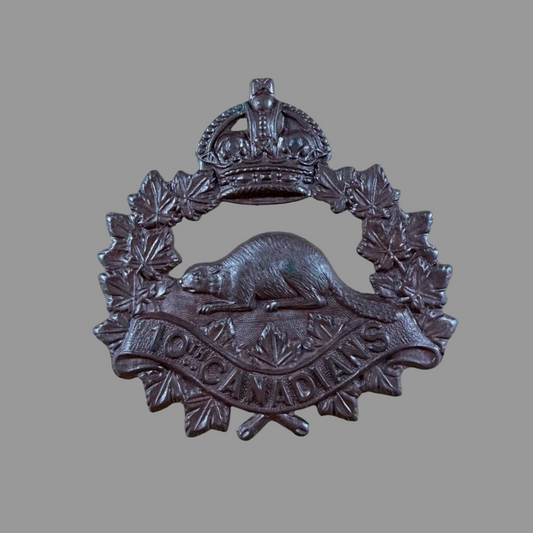 Canadian - WWI - 10th Canadian Infantry Battalion (Calgary) Cap Badge