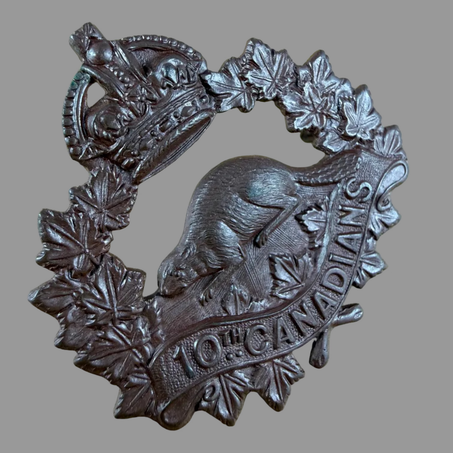 Canadian - WWI - 10th Canadian Infantry Battalion (Calgary) Cap Badge