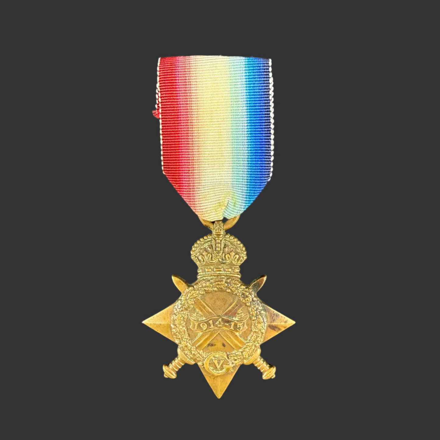 British - WWI - 1914-15 Star Medal to Royal Inniskilling Fusiliers - Gallipoli - Wounded - McNeill