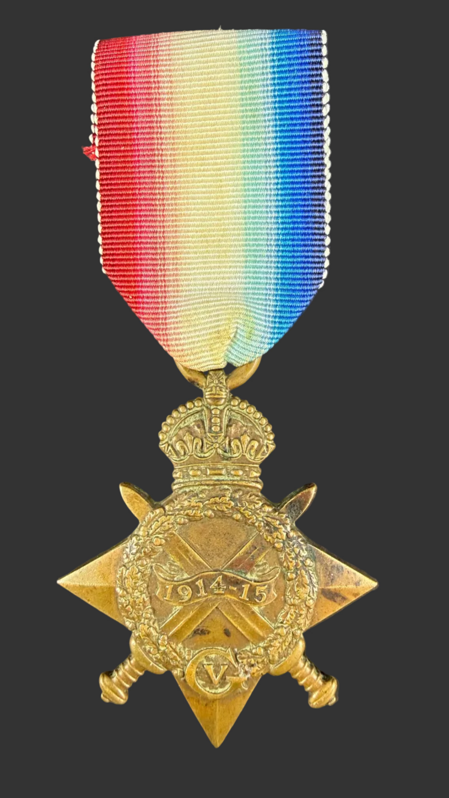 British - WWI - 1914-15 Star Medal to Royal Inniskilling Fusiliers - Gallipoli - Wounded - McNeill