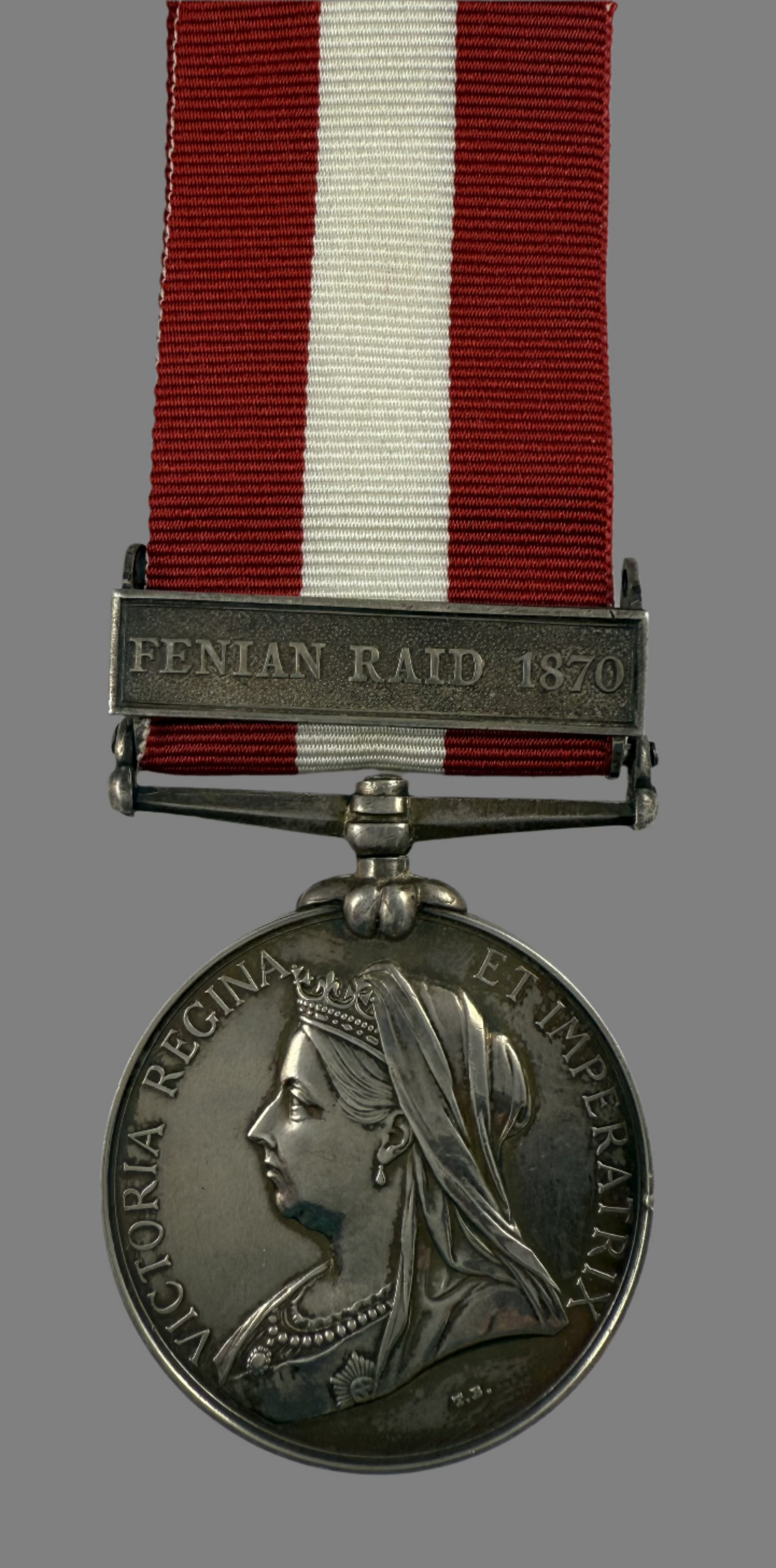 Canada General Service Medal - Fenian Raid 1870 - 6th Hochelaga Light Infantry - Summers