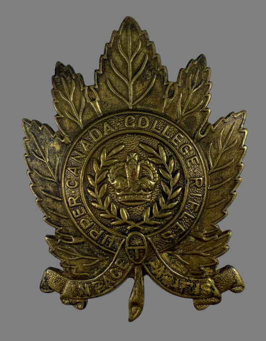 Pre-WWI - Upper Canada College Rifles Cap Badge