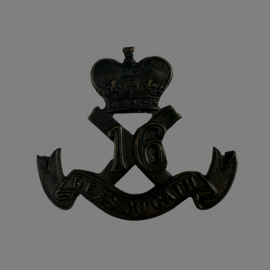 WWI - 16th Canadian Infantry Battalion (Canadian Scottish) Officer's Collar Badge