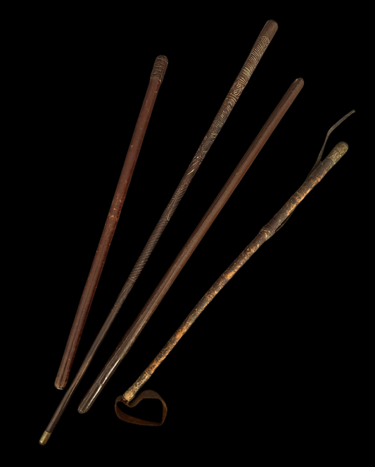 Selection of WWI period Swagger Sticks