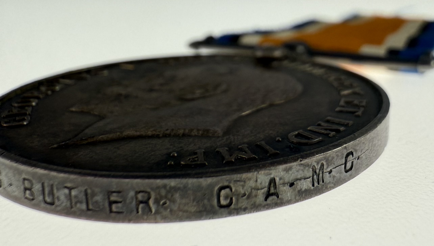 WWI Family Group (Brothers) - Both Awarded Military Medal 44th Battalion / C.A.M.C - Butler