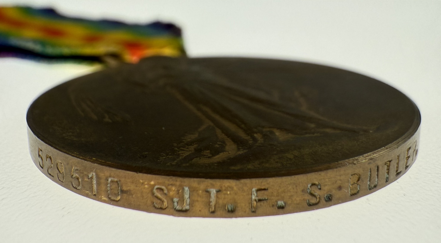 WWI Family Group (Brothers) - Both Awarded Military Medal 44th Battalion / C.A.M.C - Butler