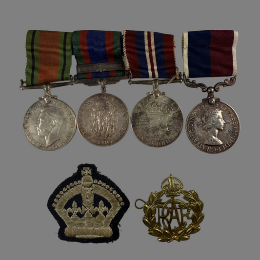 Canadian WWII Long Service Medal Group - RCAF - Murray