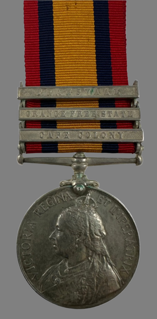 Queen's South Africa to Canadian Scouts - Spencer - Wounded in South Africa