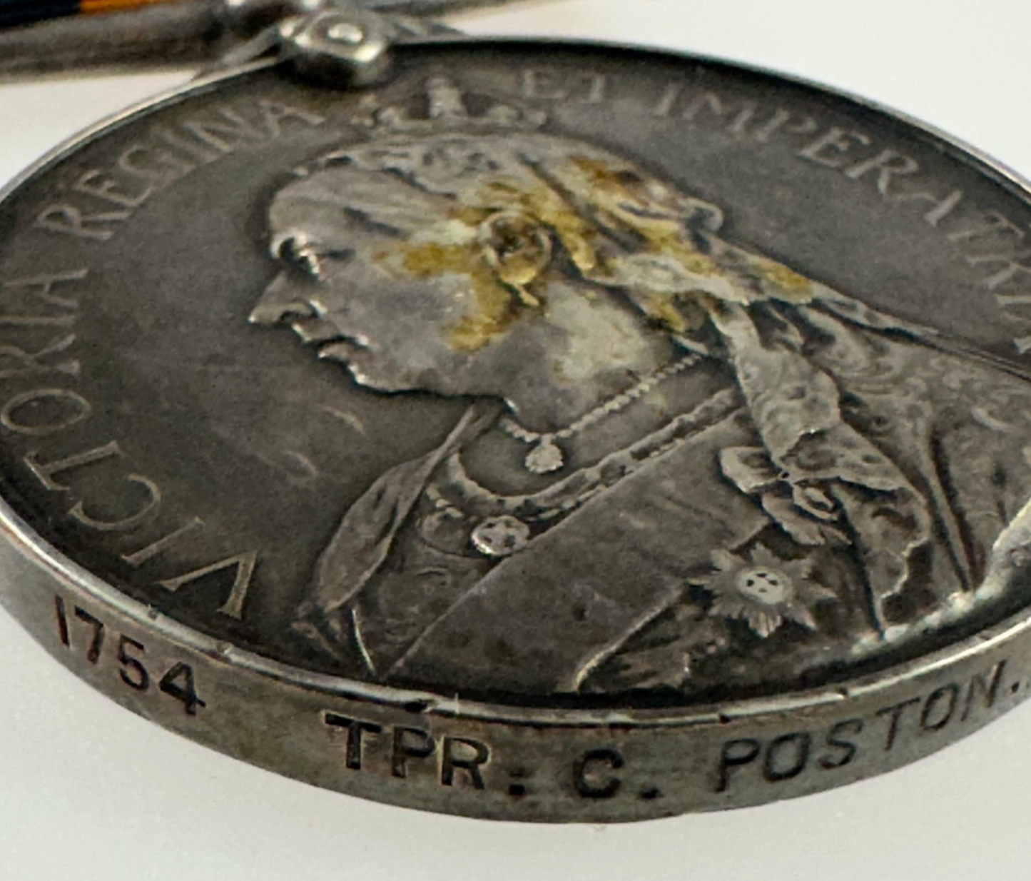 Queen's South Africa Medal to a Canadian in the South African Constabulary - Poston