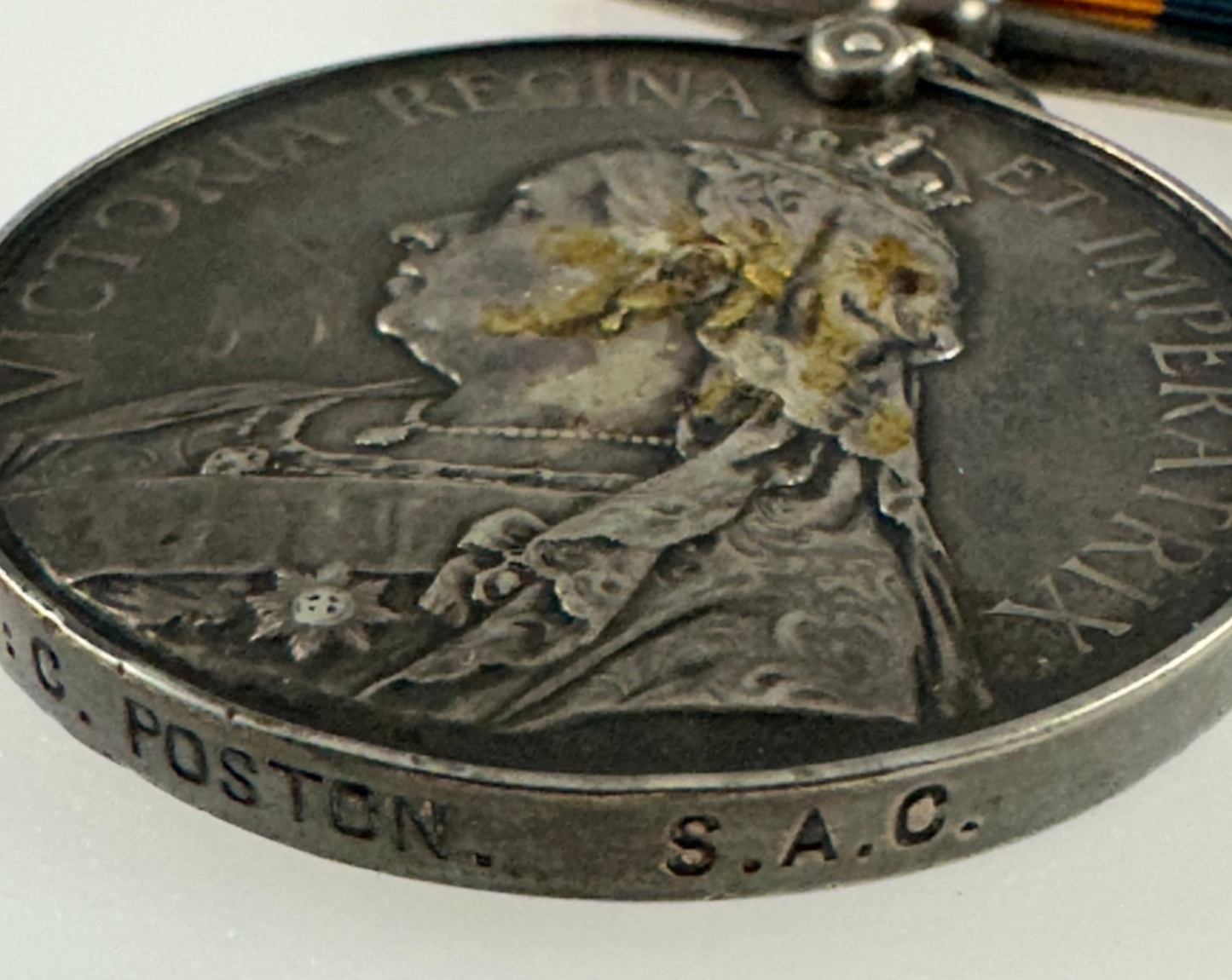 Queen's South Africa Medal to a Canadian in the South African Constabulary - Poston