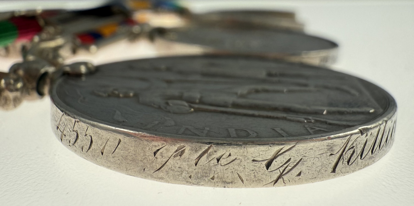 Pre-WWI / WWI Medal Group to Gordon Highlanders / CEF - Killick