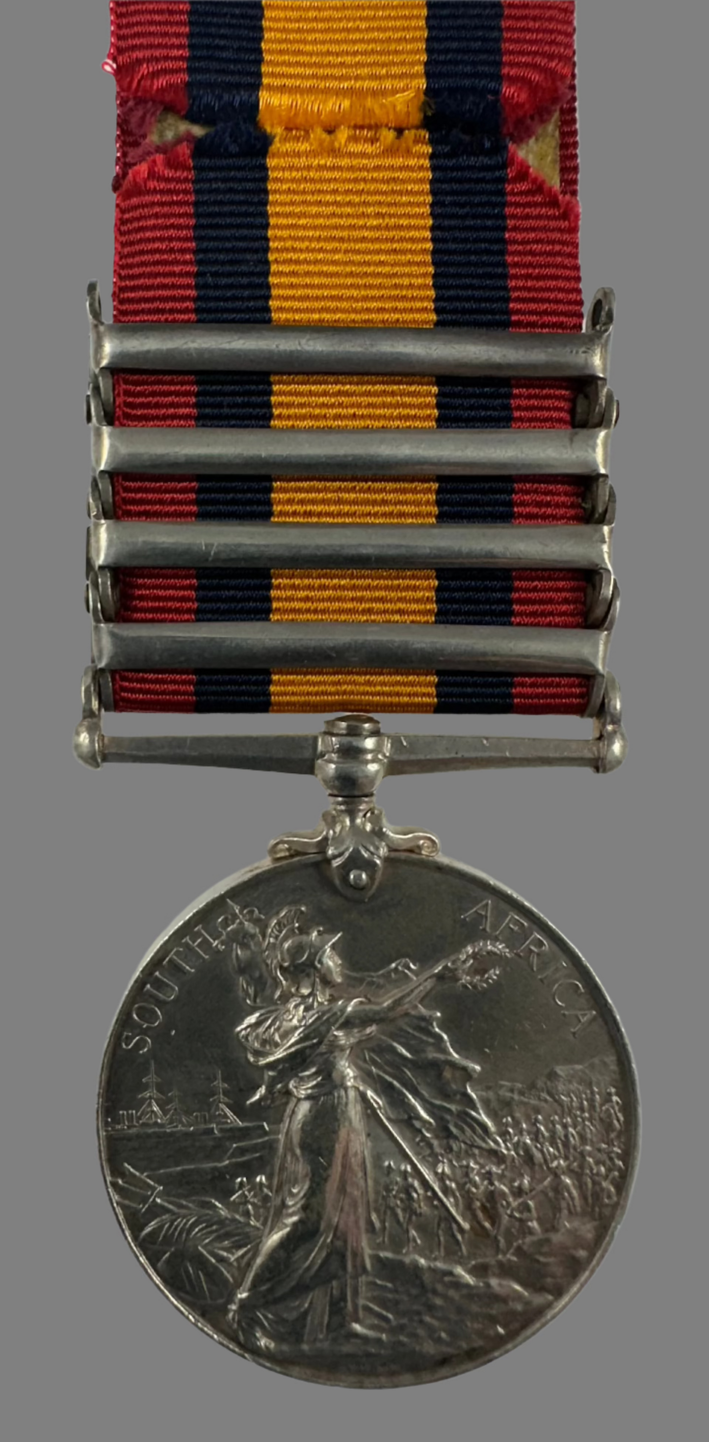 Queen's South Africa Medal to Canadian in Roberts Horse - Graham