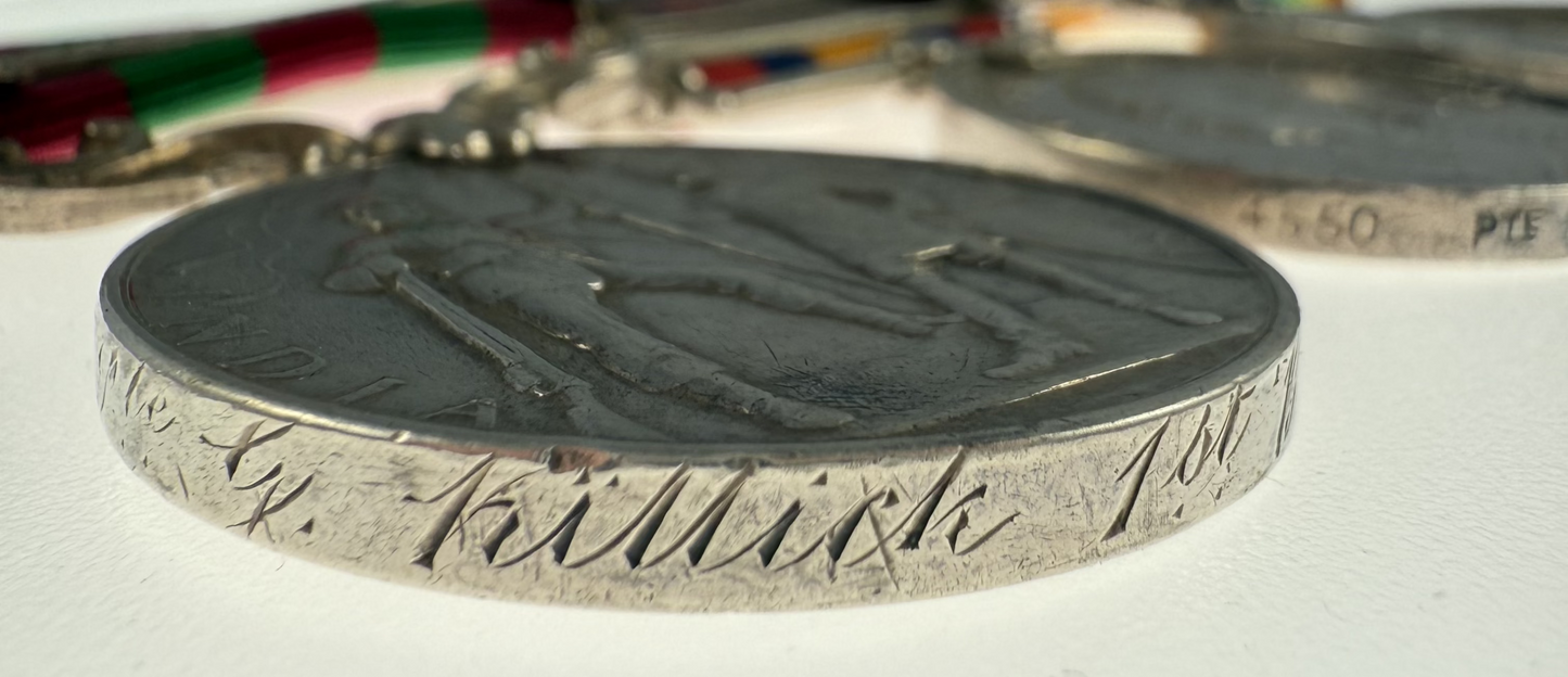 Pre-WWI / WWI Medal Group to Gordon Highlanders / CEF - Killick