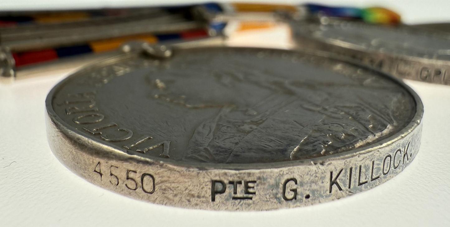 Pre-WWI / WWI Medal Group to Gordon Highlanders / CEF - Killick