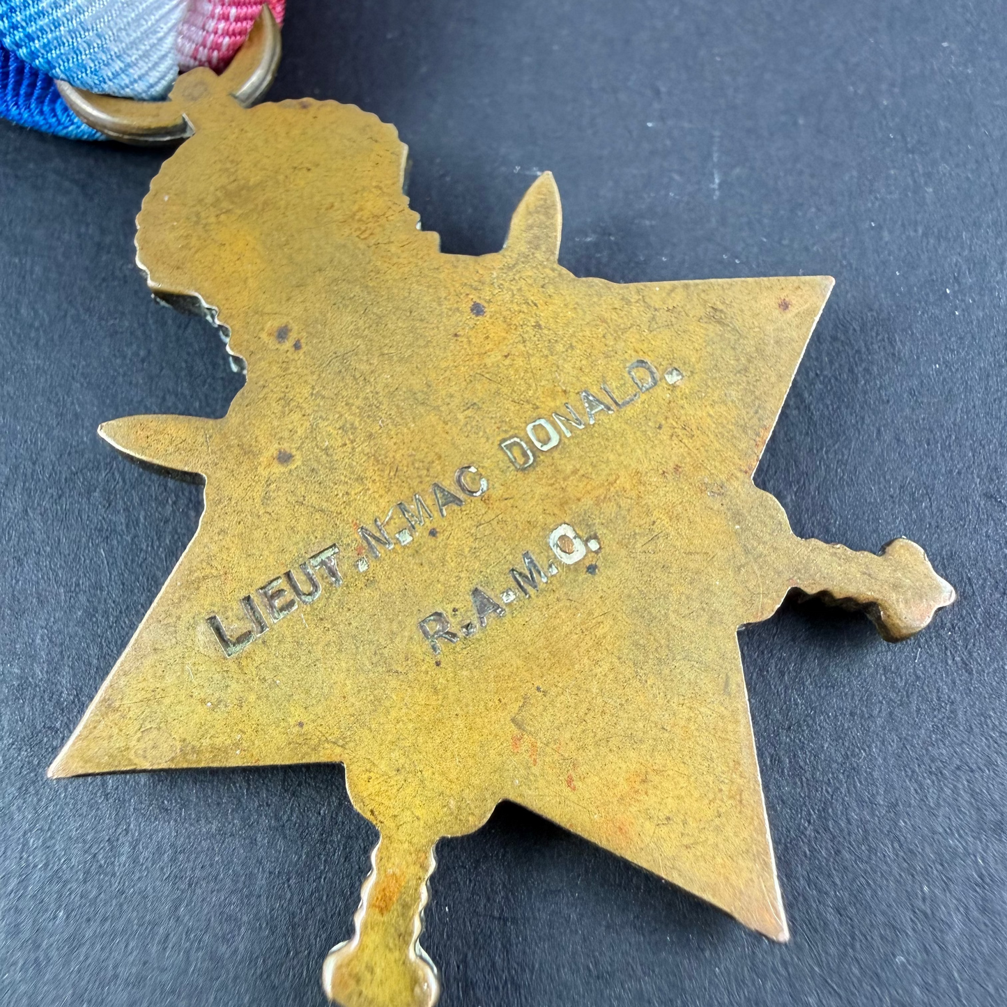 Canadian - WWI - 1914-15 Star to Canadian Physician - Boer War with Royal Canadian Regiment - MacDonald