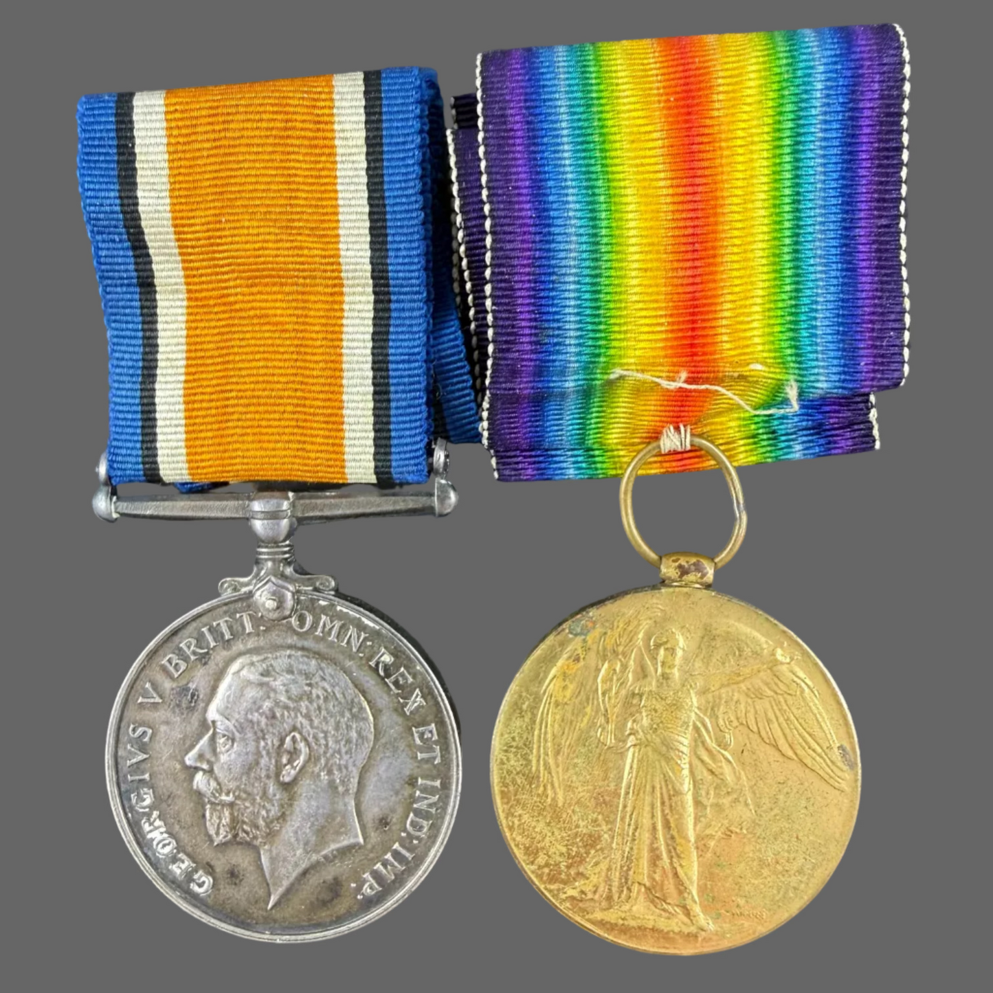 Canadian - WWI - Medal Pair to 13th Canadian Infantry Battalion (Royal Highlanders of Canada) - Hutt