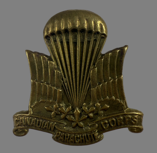 WWII - Canadian Parachute Corps Cap Badge