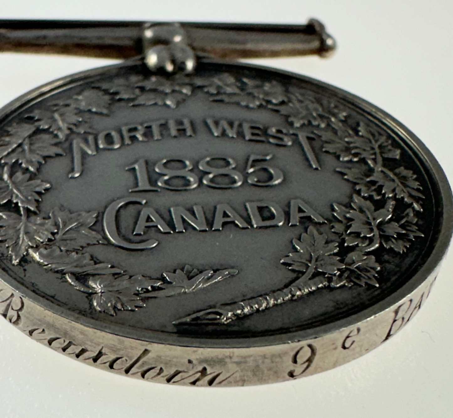 North West Canada Medal to 9th Quebec Voltigeurs - Beaudoin