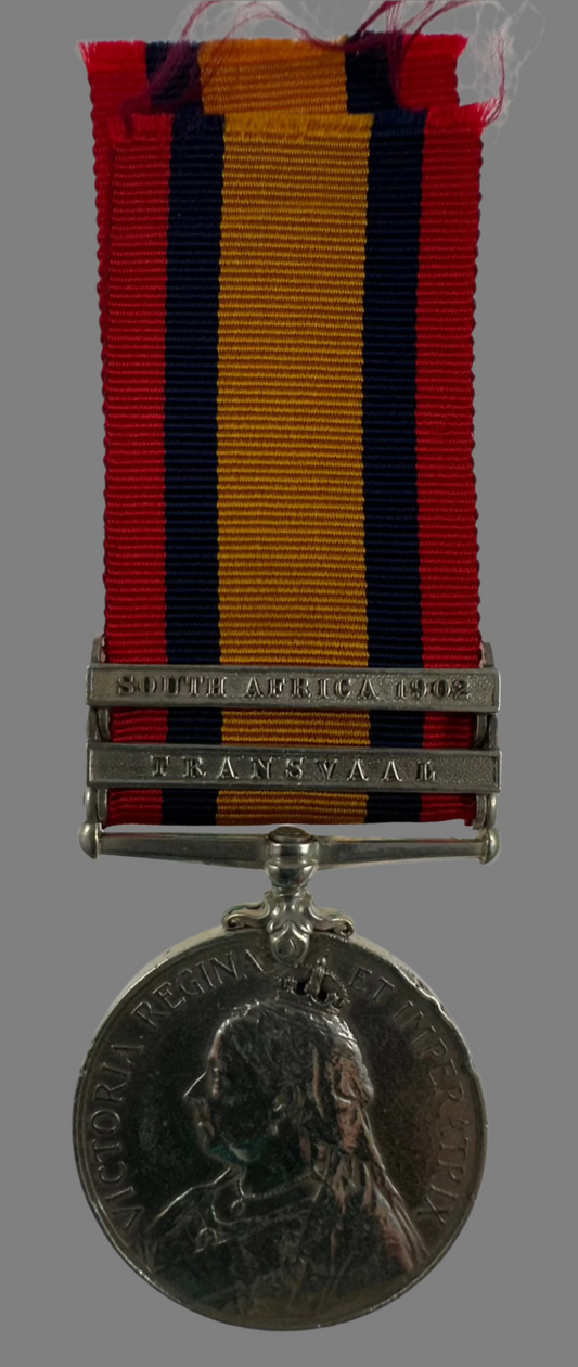 Queen's South Africa Medal to Canadian Scouts - Reid