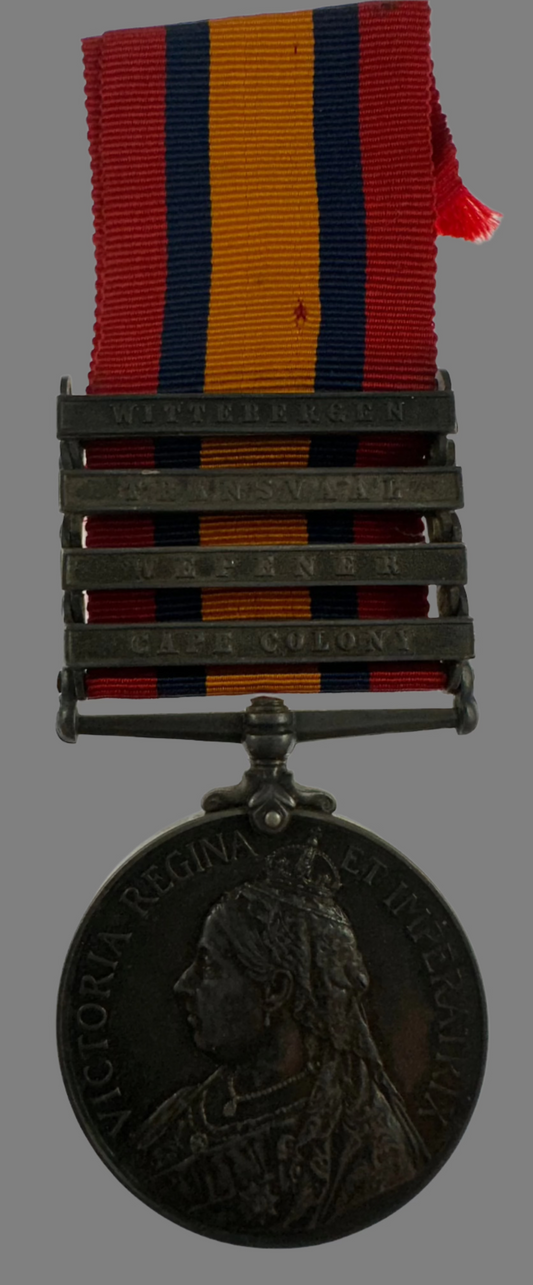 Queen's South Africa Medal to Kaffrarian Rifles - Wepener