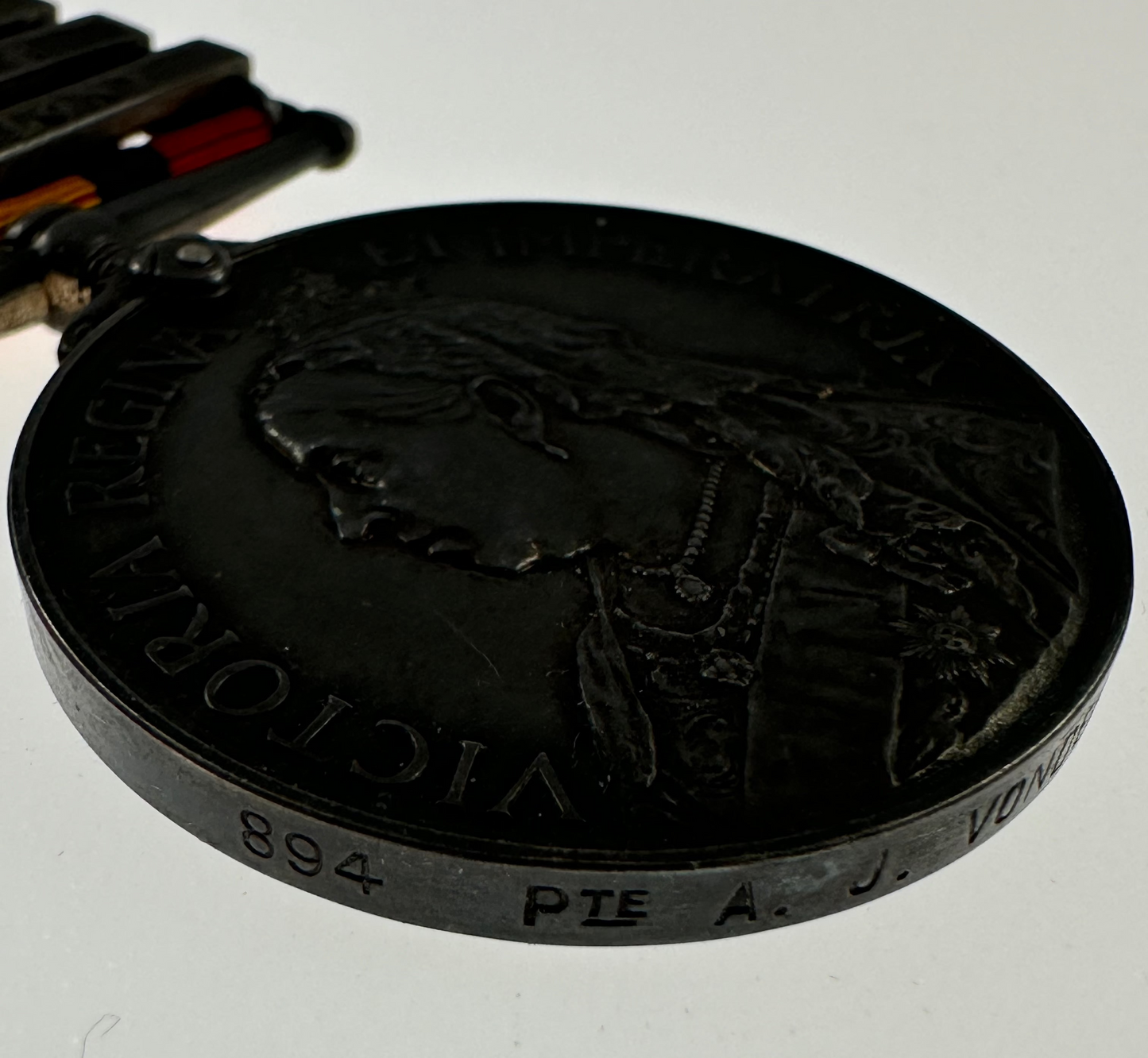 Queen's South Africa Medal to Kaffrarian Rifles - Wepener