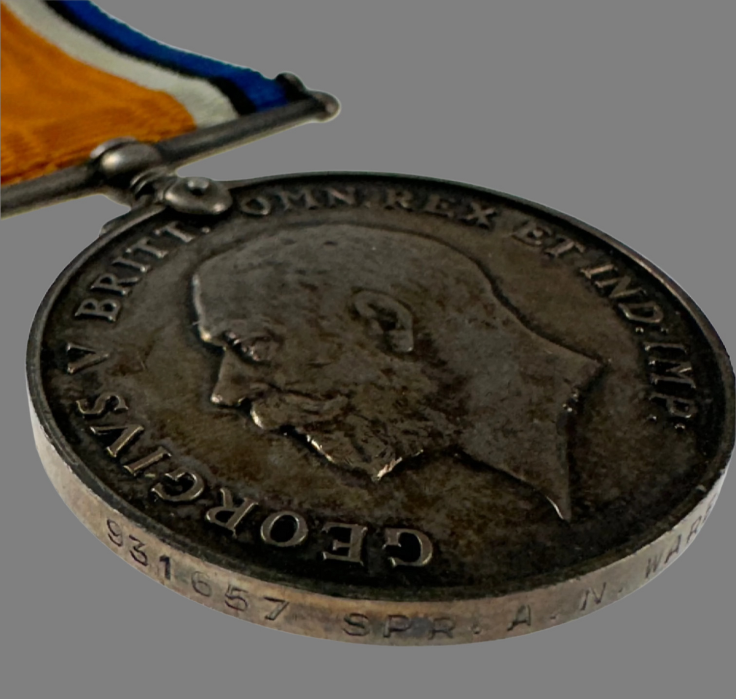 WWI British War Medal to No. 2 Construction Battalion - Famous African Canadian Family