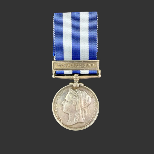 British - Pre-WWI - Egypt and Sudan Medal - King's Own Scottish Borderers - McGlinchey