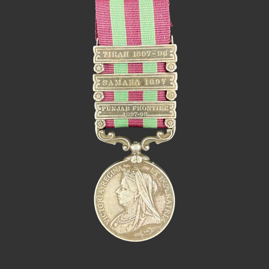 British - Pre-WWI -  India Medal 1895 - 19th Bengal Lancers (Fane's Horse)